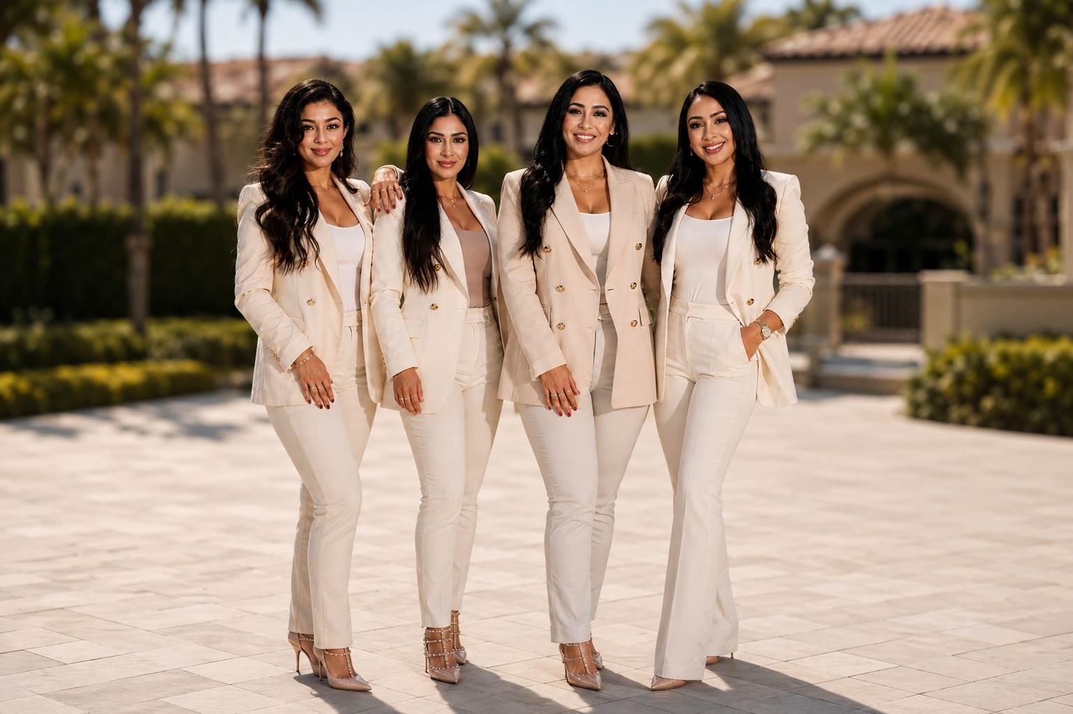 Masooma, Nilab, Zohra and Sofia Azizi of Team Azizi