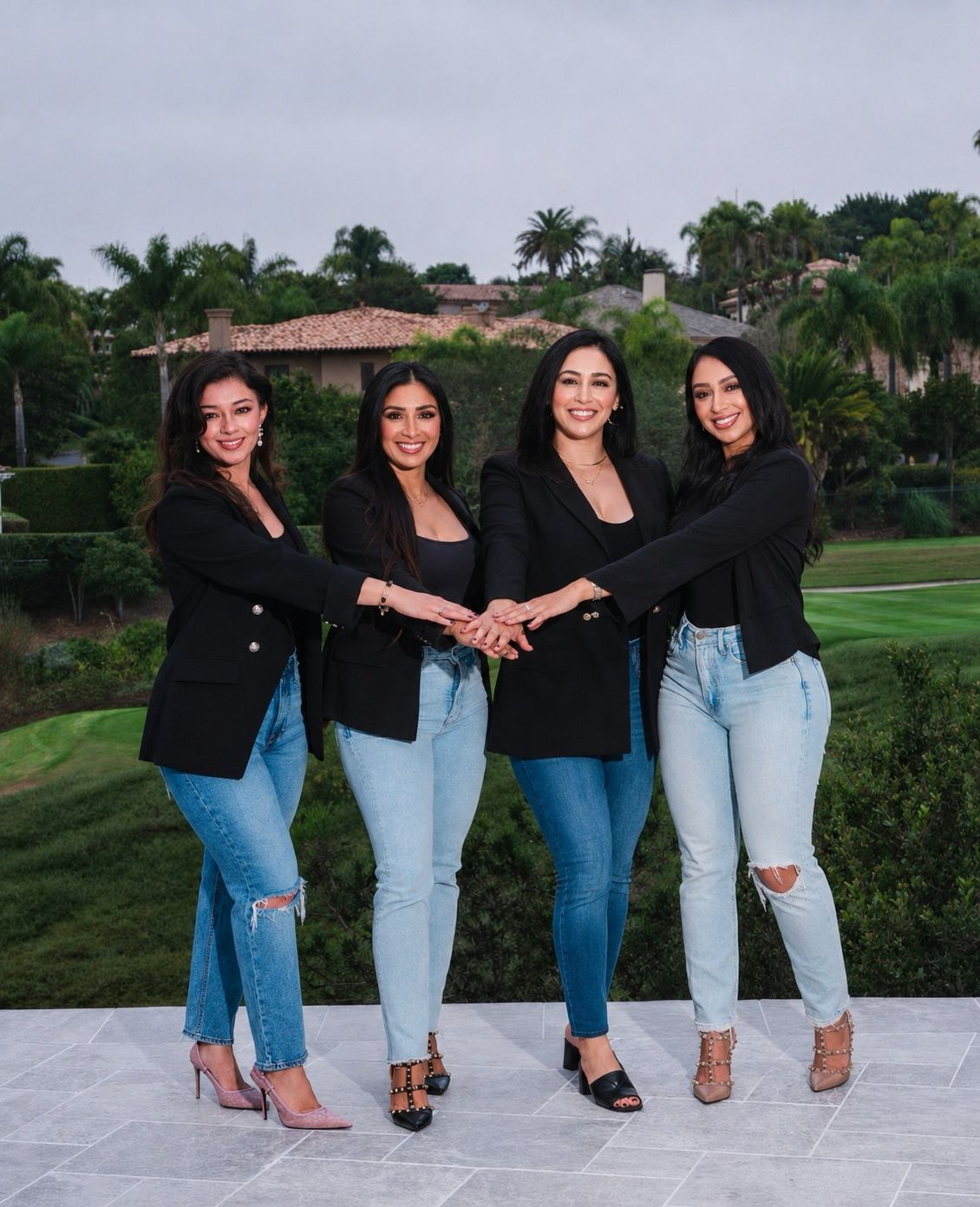 Masooma, Nilab, Zohra and Sofia Azizi of Team Azizi